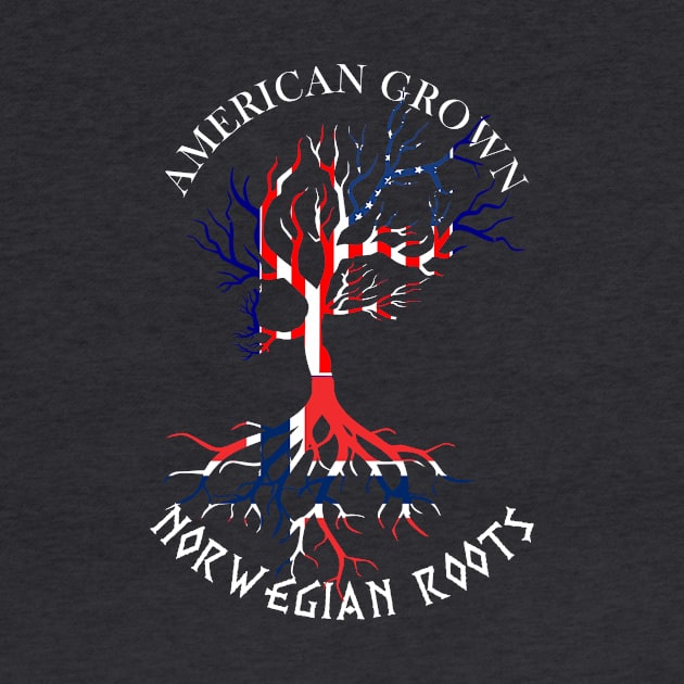 American Grown, Norwegian Roots by VikingHeart Designs